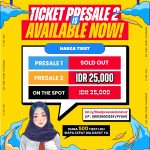 Tiket Presale 2 Aratu No Matsuri Vol.2 Resmi Dibuka! Dapatkan dengan Harga Spesial dan Bonus Stiker Eksklusif Minami!