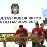 Wali Kota Blitar Hadiri RPJMD 2025-2030 di Balai Kota