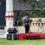 Pemkab Blitar Gelar Apel Rutin dan Peringatan HUT Satpol PP, Satlinmas, serta Damkar