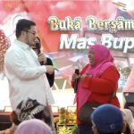 Buka Puasa Bersama, Bupati Kediri Tampung Keluhan Warga dan Beri Bantuan