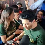Maxime Bouttier Dapat Kejutan Ulang Tahun di Peluncuran Film Gundik