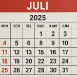 Jadwal Hari Libur di Bulan Juli 2025, Catat Tanggalnya!