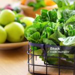 Cooking healthy and diet food, healthy lifestyle concept. Fresh vegetables and fruits on wooden table with copy space