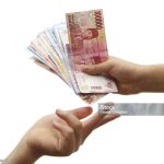 A large payment in Indonesian cash