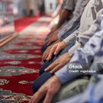 Muslim Friday mass prayer in Turkey