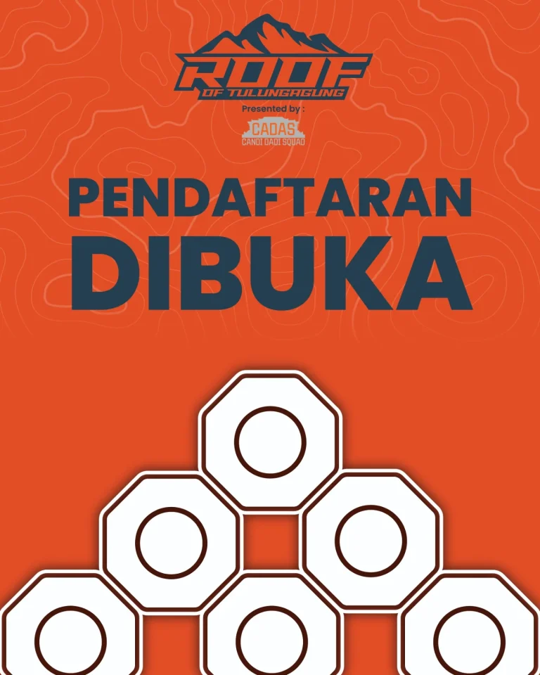 Pendaftaran Roof of Tulungagung Resmi Dibuka, Siap Tantang Pelari Menaklukkan Candi Dadi Roof Of Tulungagung