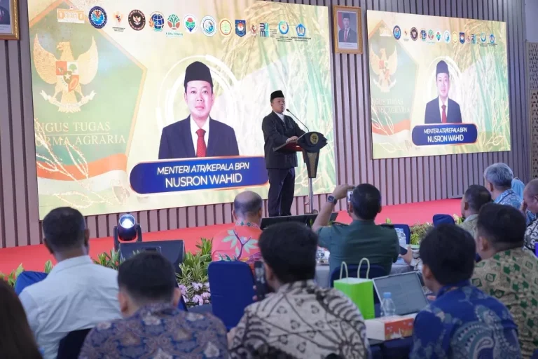 Menteri Nusron Buka Rakornas Reforma Agraria 2025, Tegaskan Tak Ada Arahan Khusus