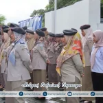 Apel Pagi Kantor Pertanahan Blitar Tekankan Penyusunan SKP dan Nilai BerAKHLAK