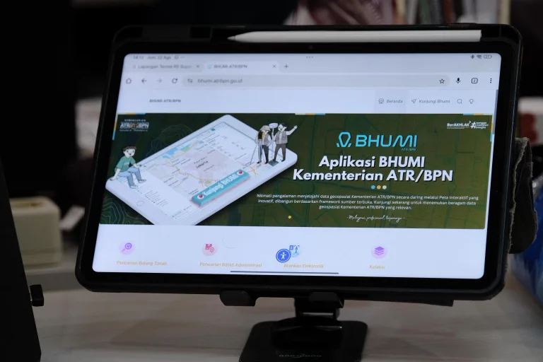 Akses Peta Pertanahan Bhumi ATR BPN Kini Terbuka Publik