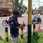 Trafic Light Sering Konslet Usai Diguyur Hujan, Dishub Tulungagung Turun Tangan