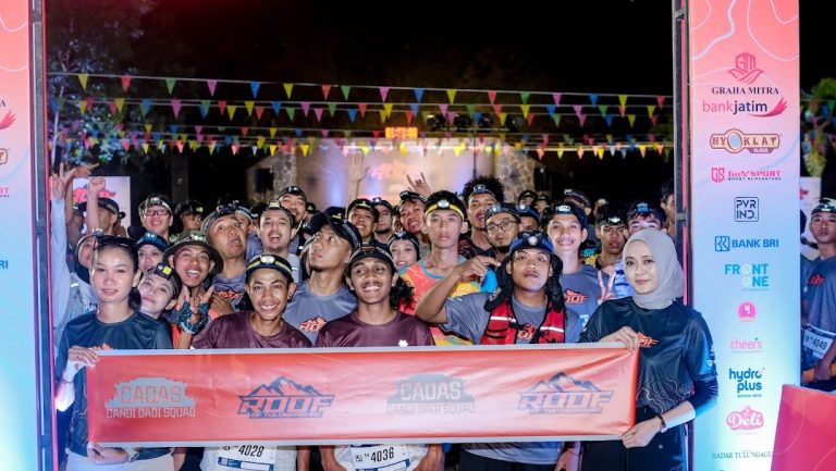 Roof Of Tulungagung Sukses Digelar, Candi Dadi Jadi Saksi Perjuangan Para Pelari Kategori 4x Loop - Roof Of Tulungagung