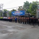 Satpol PP Tulungagung Ikut Apel Gelar Pasukan Operasi Lilin Semeru 2025, Siap Jaga Kondusivitas Nataru