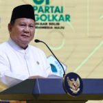 Hadir di HUT Partai Golkar, Prabowo Sebut Manfaat Sawit untuk Menyokong Swasembada Energi
