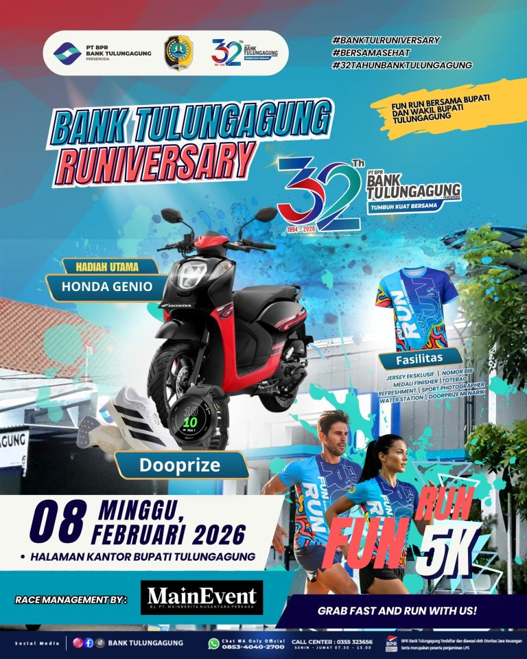 BANK TULUNGAGUNG RUNIVERSARY 2026