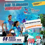 Pendaftaran Dibuka 8 Januari, Bank Tulungagung Siapkan Runiversary Fun Run 5K