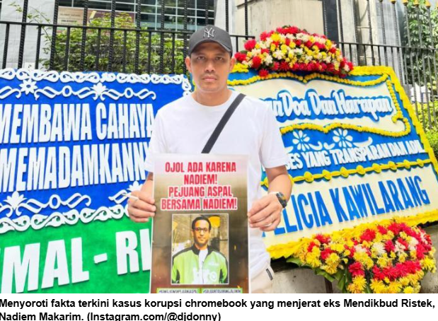 Nadiem Makarim Bantah Terlibat Korupsi Chromebook, Tegaskan Dana Rp809 Miliar Bukan untuk Kepentingan Pribadi