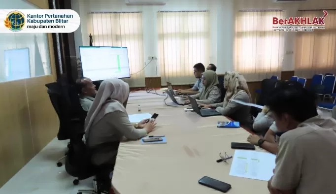 Rapat Koordinasi PTSL 2026 Kabupaten Blitar Digelar, Kantor Pertanahan Tegaskan Pentingnya Sinergi