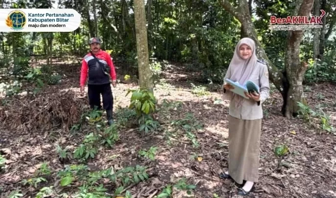 Pemeriksaan Tanah Desa Klemunan Dilakukan Kantor Pertanahan Blitar, Pastikan Data Fisik dan Yuridis Sesuai