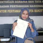 Miliki Sertipikat Elektronik, Warga Bukittinggi Lebih Tenang Hadapi Musim Penghujan