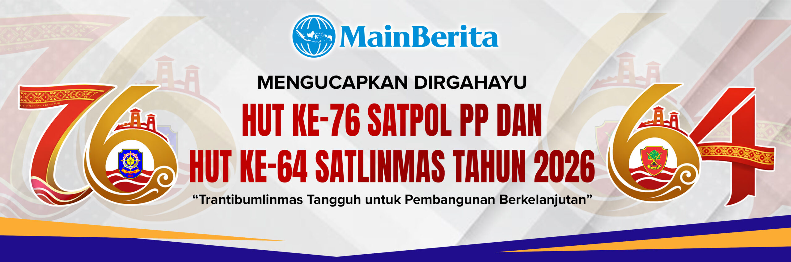 hut pol pp mainberita