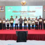 Bangun Motivasi Jajaran, Sekjen Kementerian ATR/BPN Beri Penghargaan kepada Satker Pengelola Kearsipan Terbaik