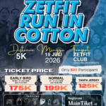 ZETFIT RUN IN COTTON 2026: Saatnya Lari dan “Nge Beat” di Jalanan Tulungagung