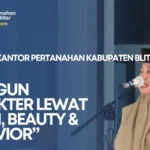 Apel Pagi Kantor Pertanahan Kabupaten Blitar Tekankan Core Values ASN BerAKHLAK