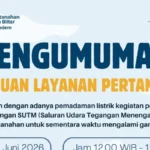 Pemadaman Listrik Ganggu Layanan Pertanahan Kantah Kabupaten Blitar, Ini Jadwalnya