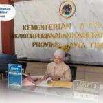Pelayanan pertanahan di Kantor Pertanahan Kabupaten Blitar pada Jumat (03/07/2026) berlangsung lancar dan tertib.