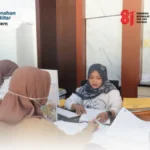 Pelayanan pertanahan di Kantor Pertanahan Kabupaten Blitar pada Jumat (17/07/2026) berlangsung lancar dan tertib.