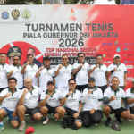 Bangun Soliditas Melalui Olahraga, Kementerian ATR/BPN Berpartisipasi dalam Turnamen Tenis Piala Gubernur DKI Jakarta 2026
