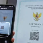 QR Code Sertifikat Tanah Terhubung Sistem ATR/BPN, Bisa Akses Informasi Bidang Tanah