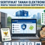 Begini Cara Kerja Sertifikat Tanah Elektronik, Data Tersimpan di BPN dan Mudah Diverifikasi